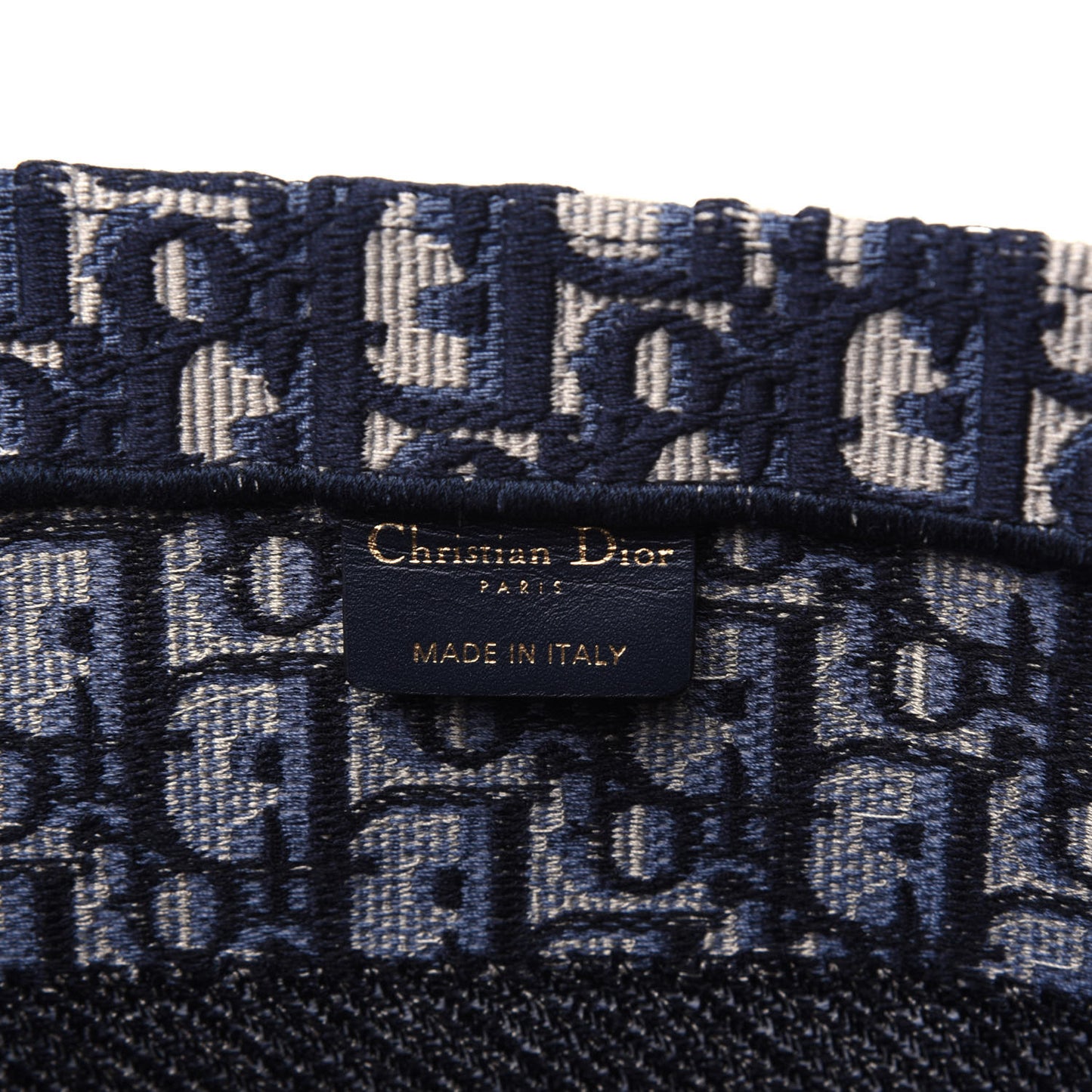 Oblique Medium Book Tote Blue Multicolor