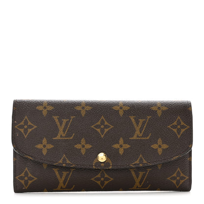 Louis Vuitton Monogram Emilie Wallet Fuchsia 1 of 8