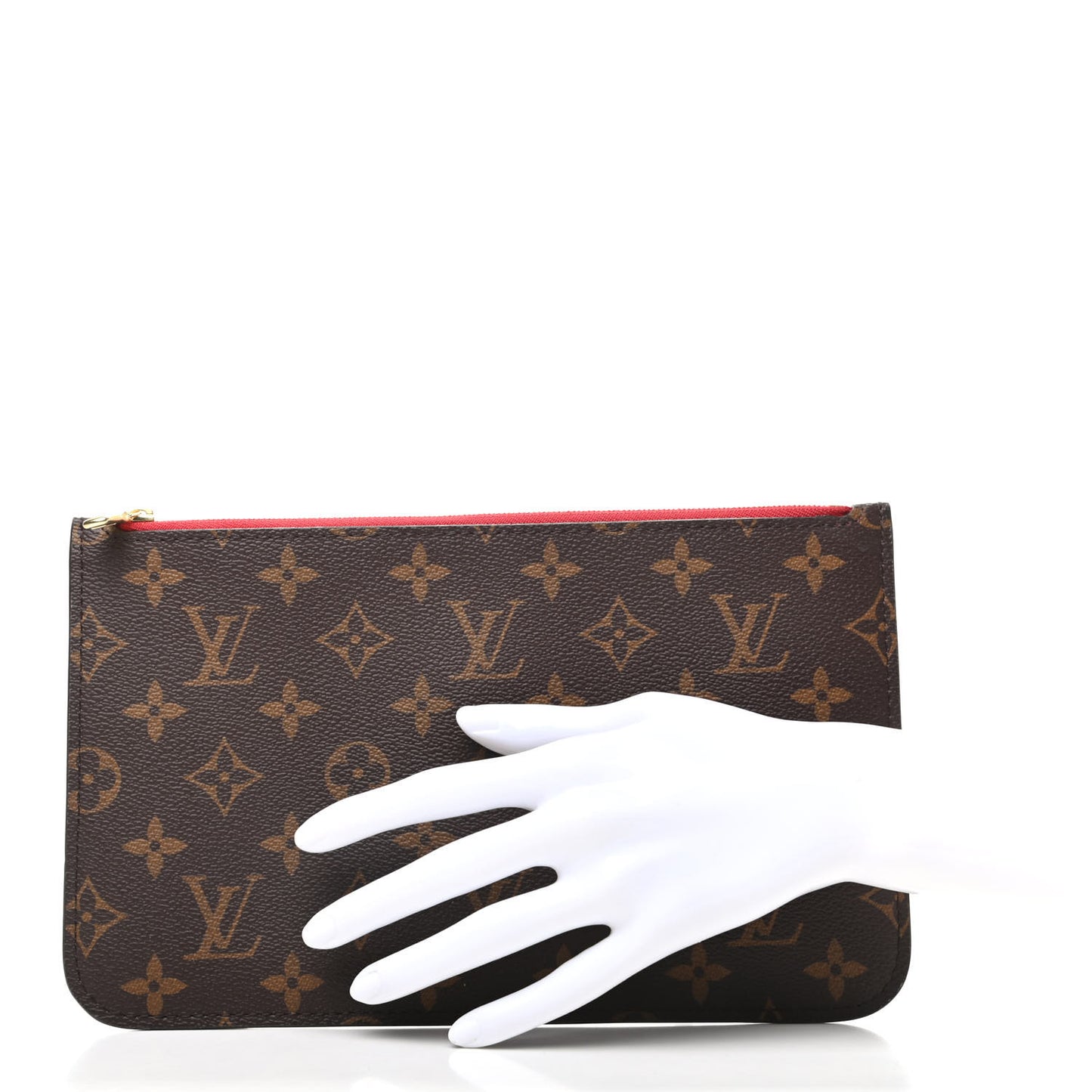 Monogram Neverfull MM GM Pochette Cherry