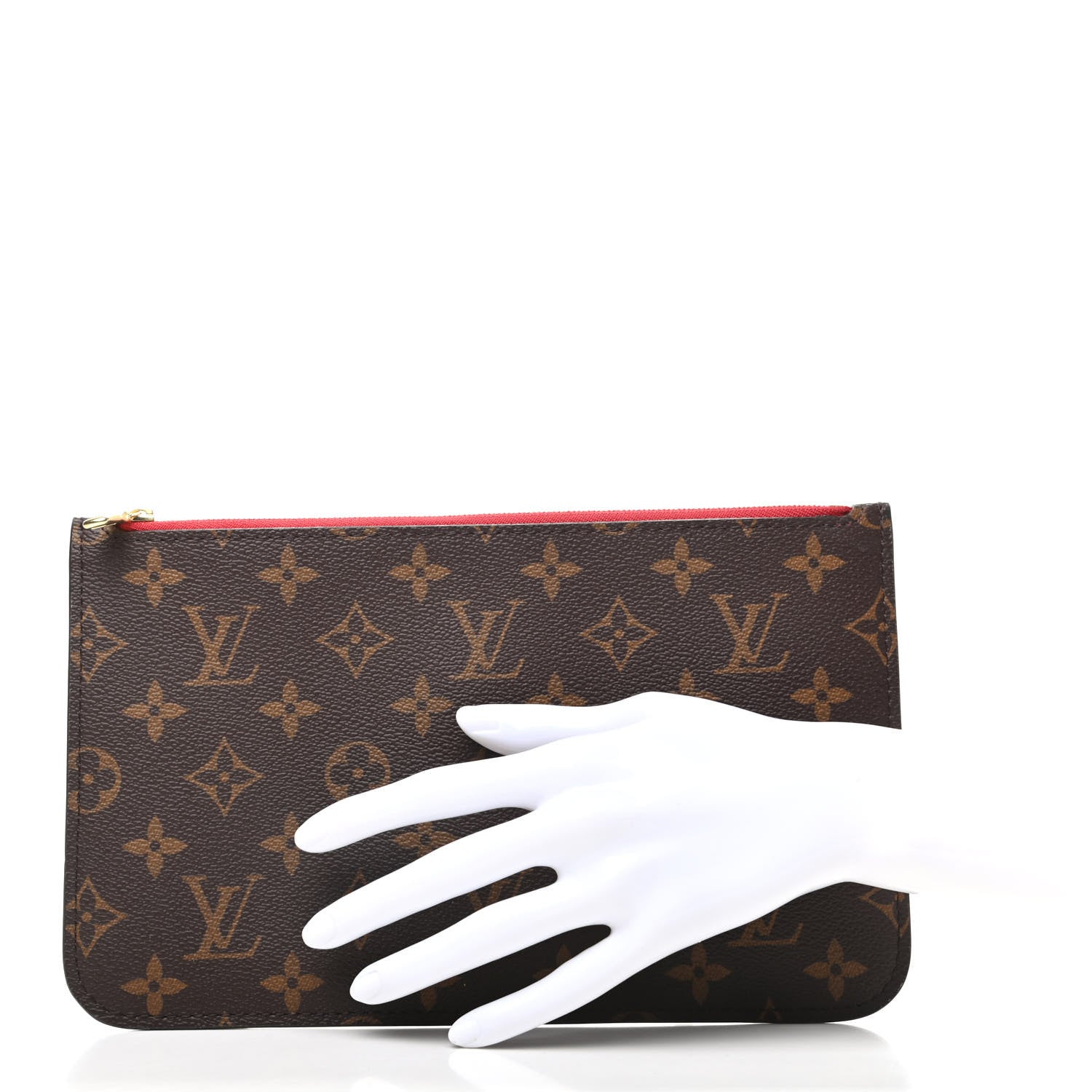 Louis Vuitton Monogram Neverfull MM GM Pochette Cherry 2 of 6