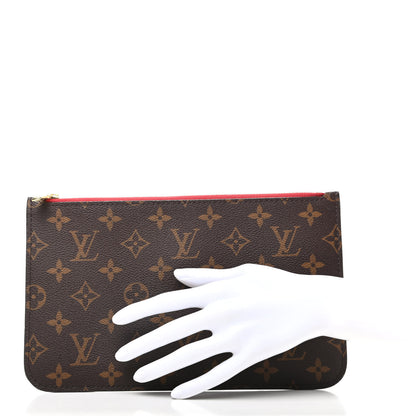 Louis Vuitton Monogram Neverfull MM GM Pochette Cherry 2 of 6