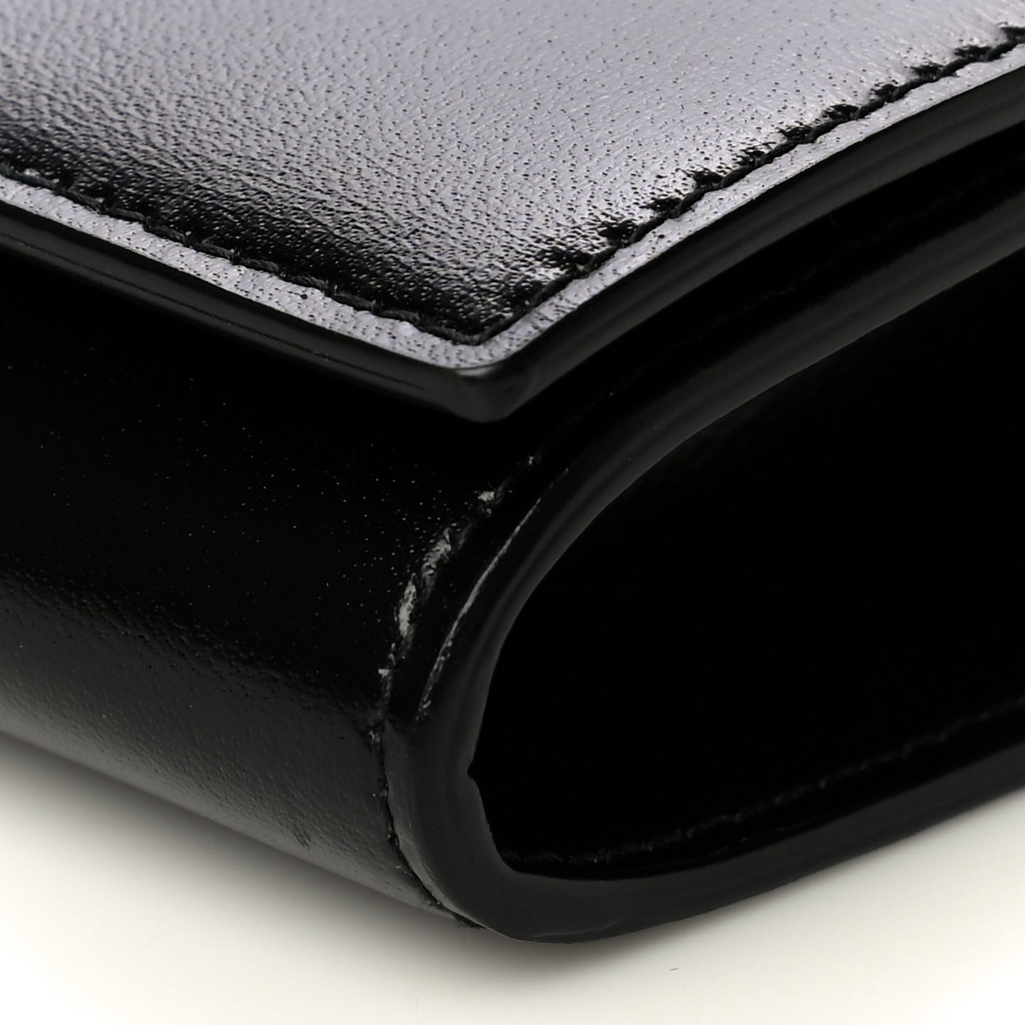 Smooth Calfskin Mini Paris Bag Black
