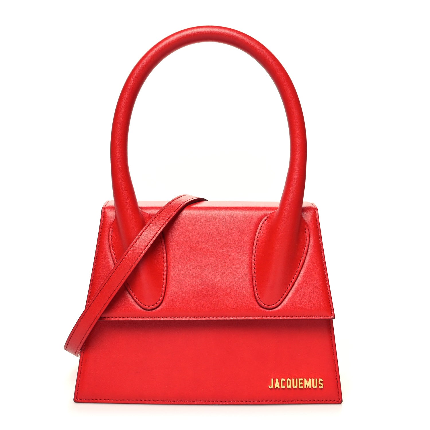 Jacquemus Smooth Calfskin Le Grand Chiquito Red 1 of 11
