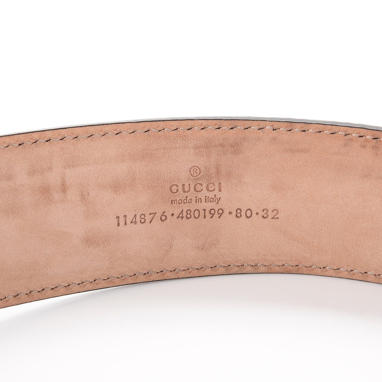 Imprime Monogram Interlocking G Belt 80 32 Mauve