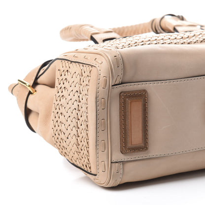 Gucci Calfskin Handmade Medium Top Handle Bag Taupe 6 of 14