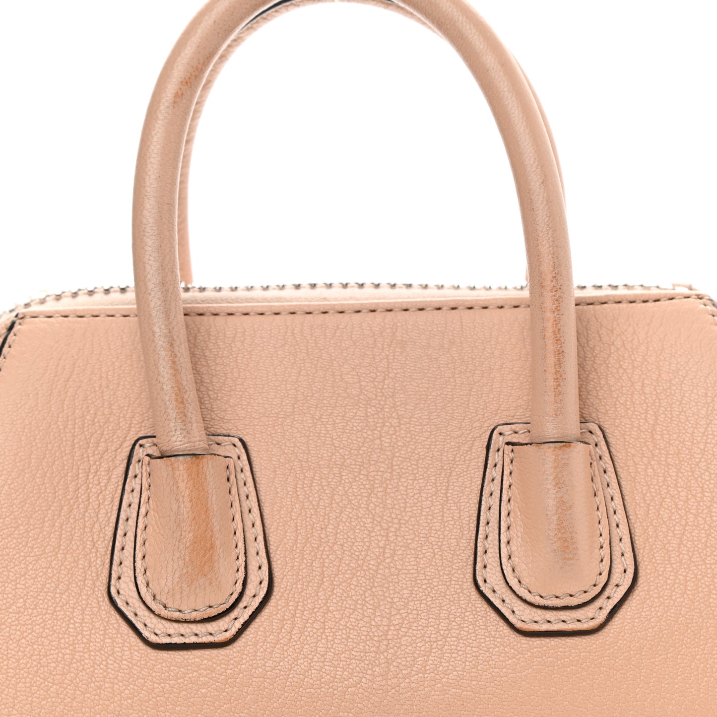Sugar Goatskin Mini Antigona Powder