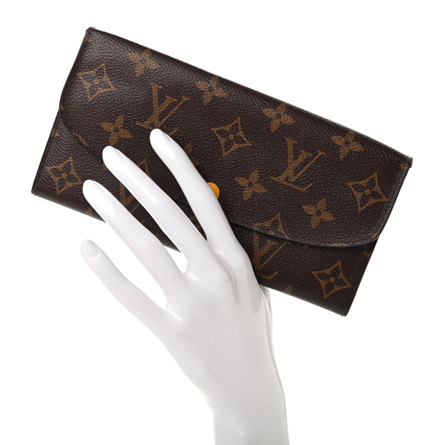 Louis Vuitton Monogram Emilie Wallet Mimosa 2 of 7