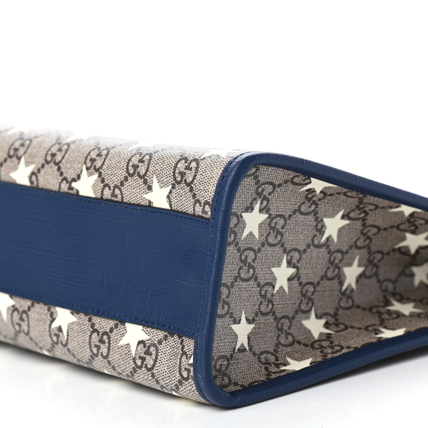 GG Supreme Monogram Stars Childrens Tote Beige Ebony Yellow Royal