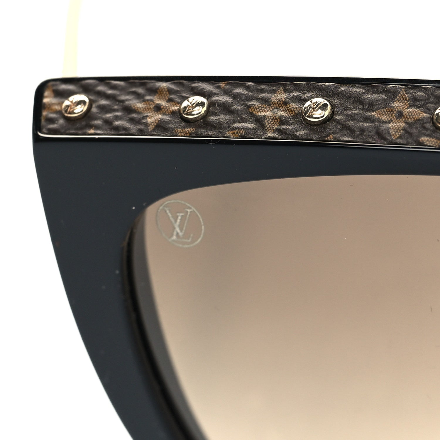 Louis Vuitton Acetate Monogram La Boum Sunglasses Z1147W Black 9 of 10