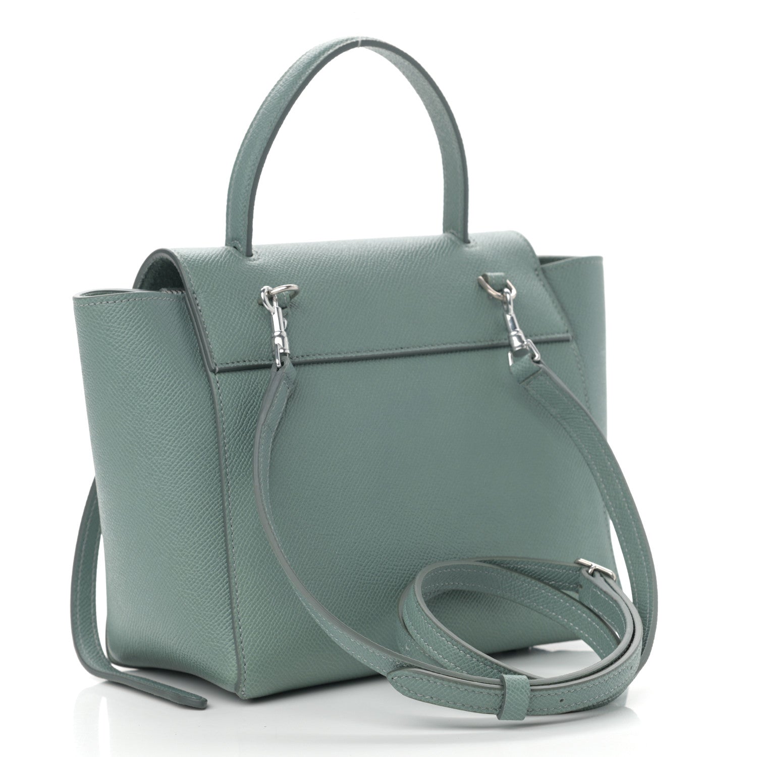 Celine Grained Calfskin Nano Belt Bag Celadon 3 of 11
