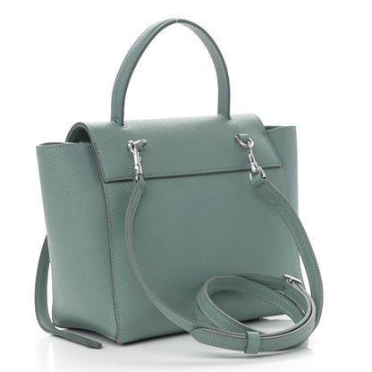 Celine Grained Calfskin Nano Belt Bag Celadon 3 of 11