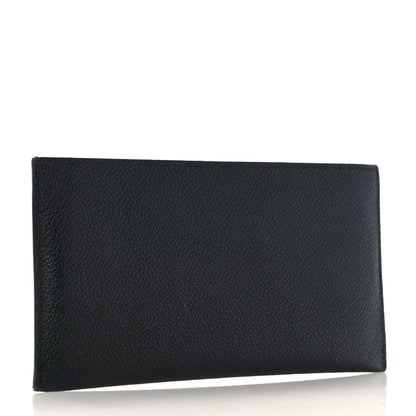 Louis Vuitton Calfskin Felicie Chain Wallet Card Holder Insert Black 3 of 6