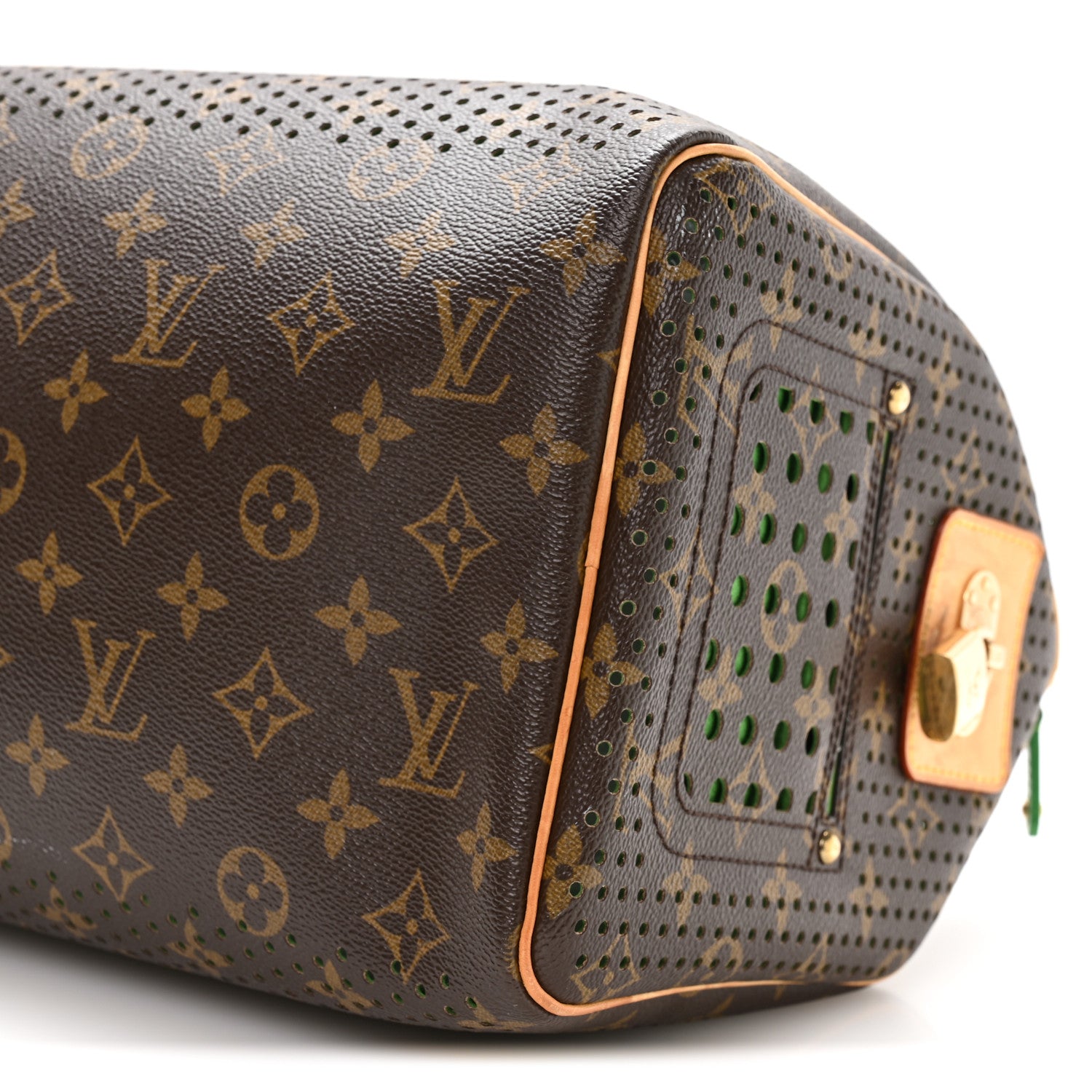 Louis Vuitton Monogram Perforated Speedy 30 Green 1908682
