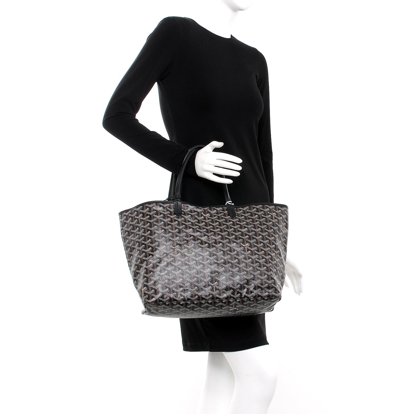 Goyardine Saint Louis PM Black