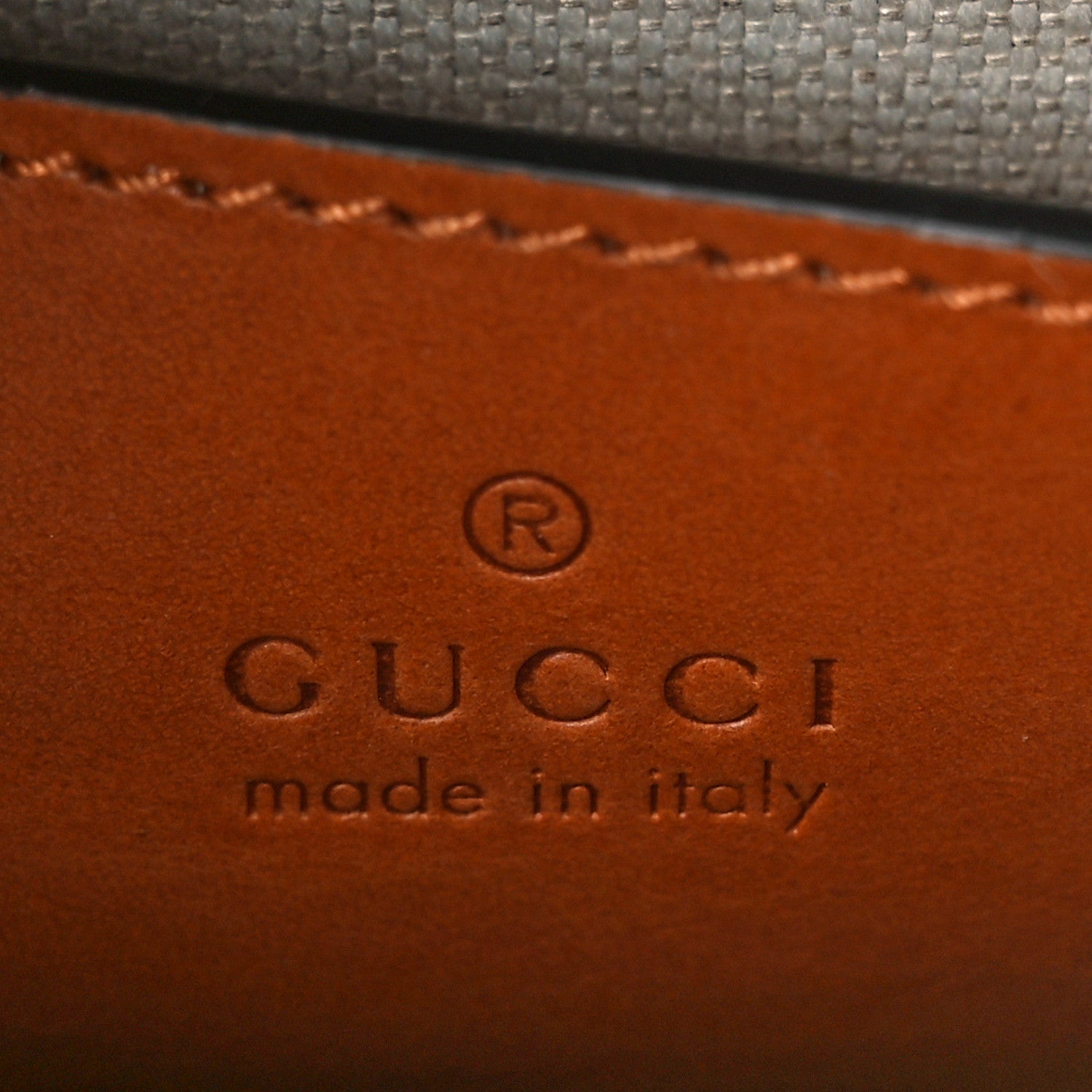 Gucci Calfskin Web Small Diana Tote Bag Cuir Yellow Fluo 6 of 9