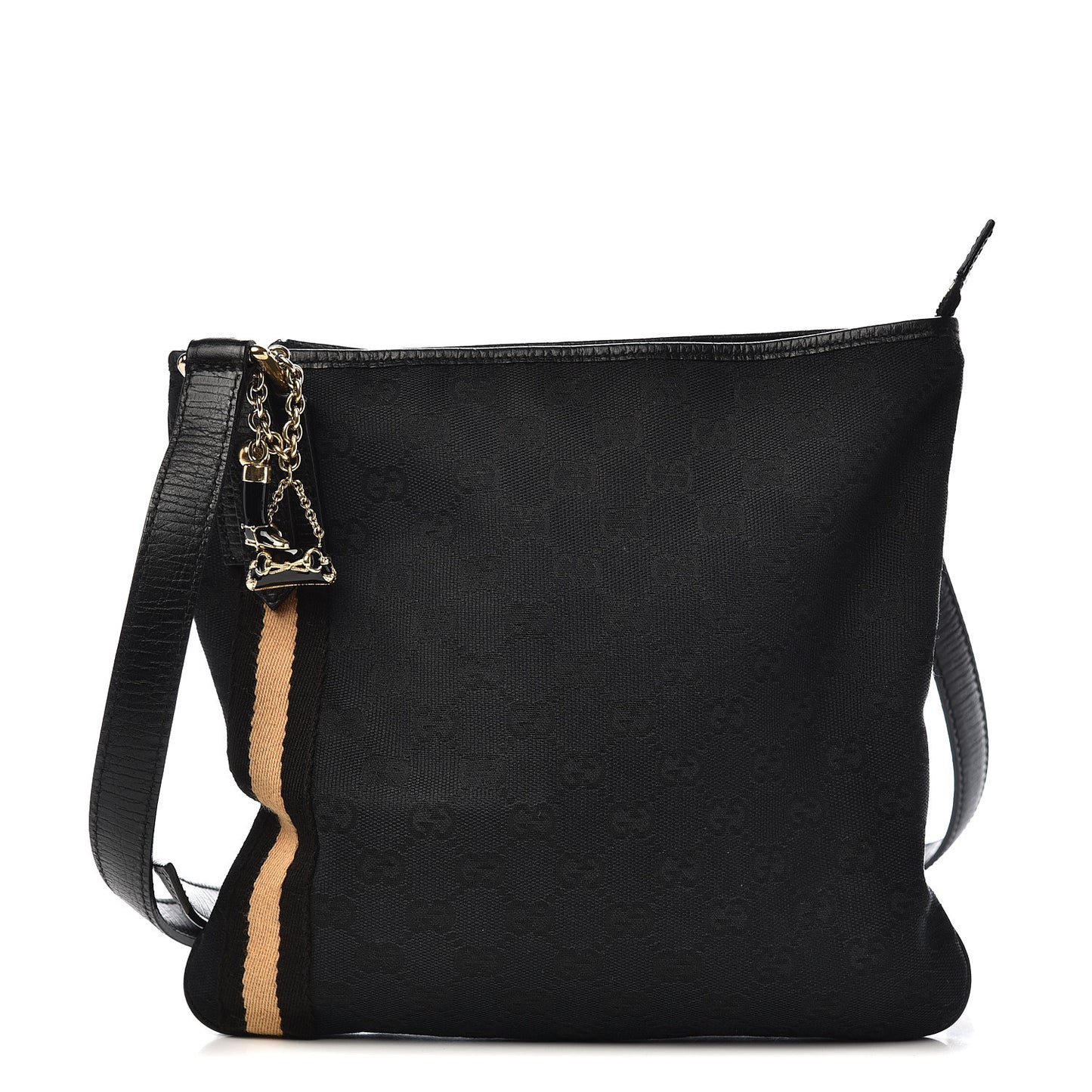 Monogram Jolicoeur Charms Messenger Bag Black