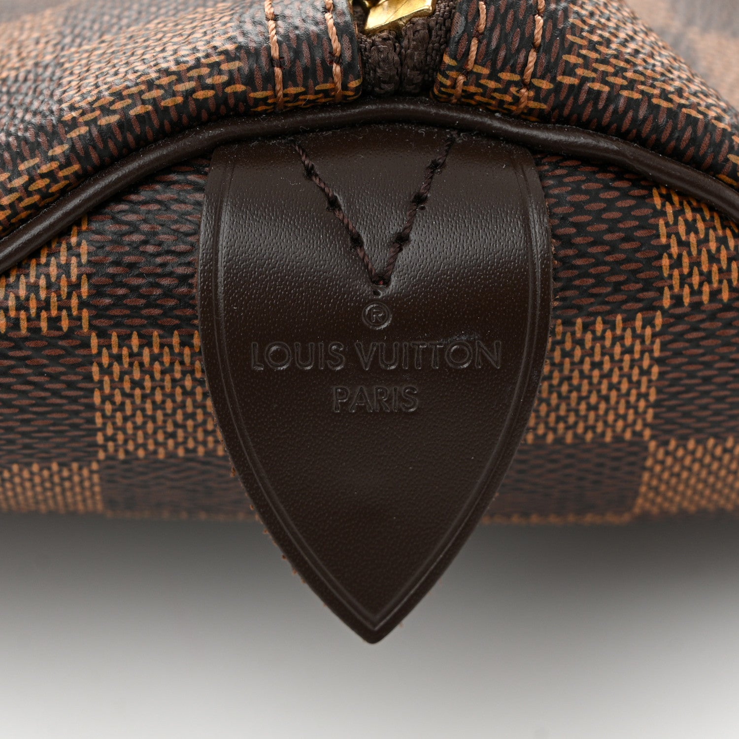 Louis Vuitton Damier Ebene Speedy 35 6 of 10