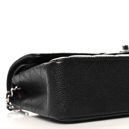 Chanel Caviar Quilted Medium Double Flap Black 9 of 10