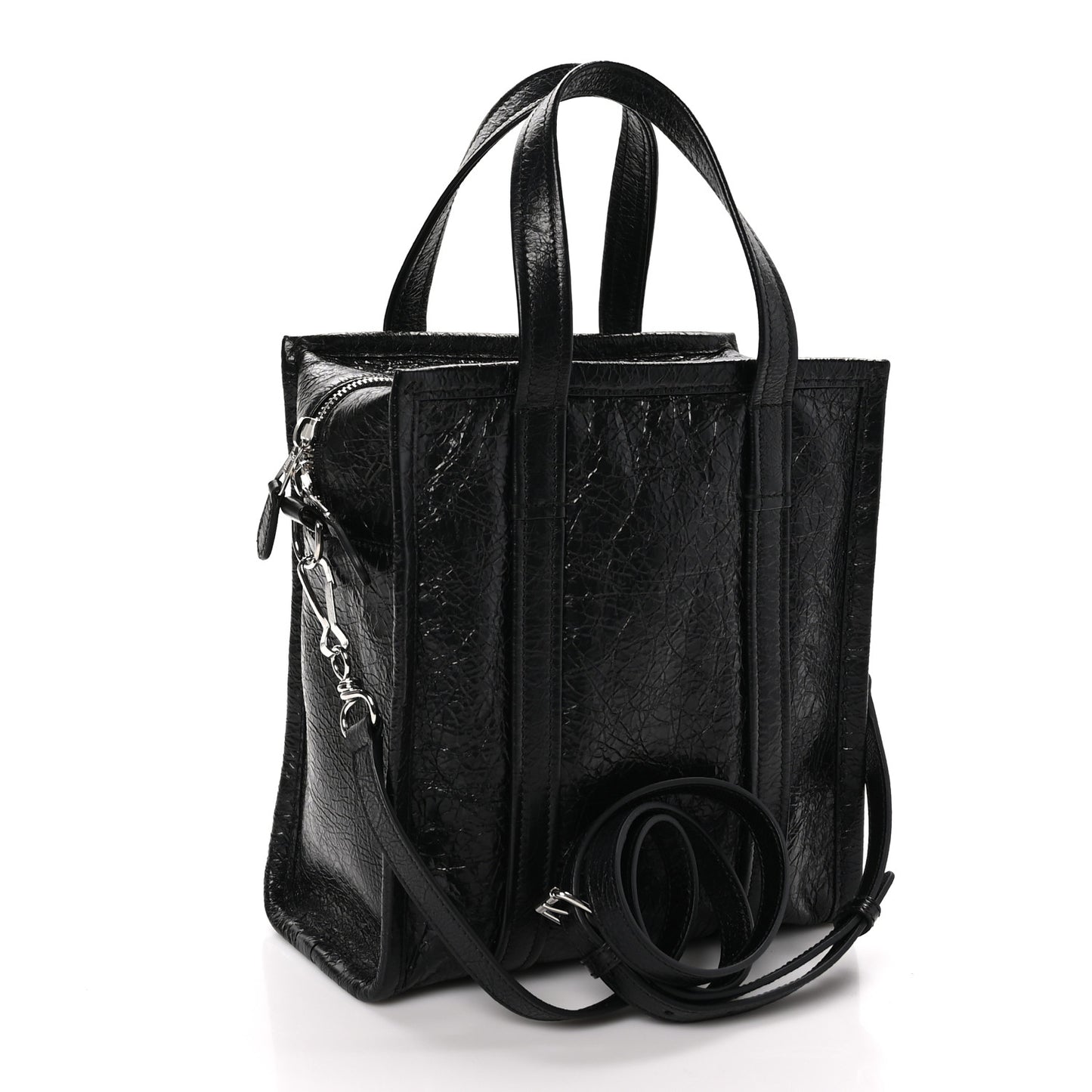 Agneau XS Bazar Shopper Tote Black