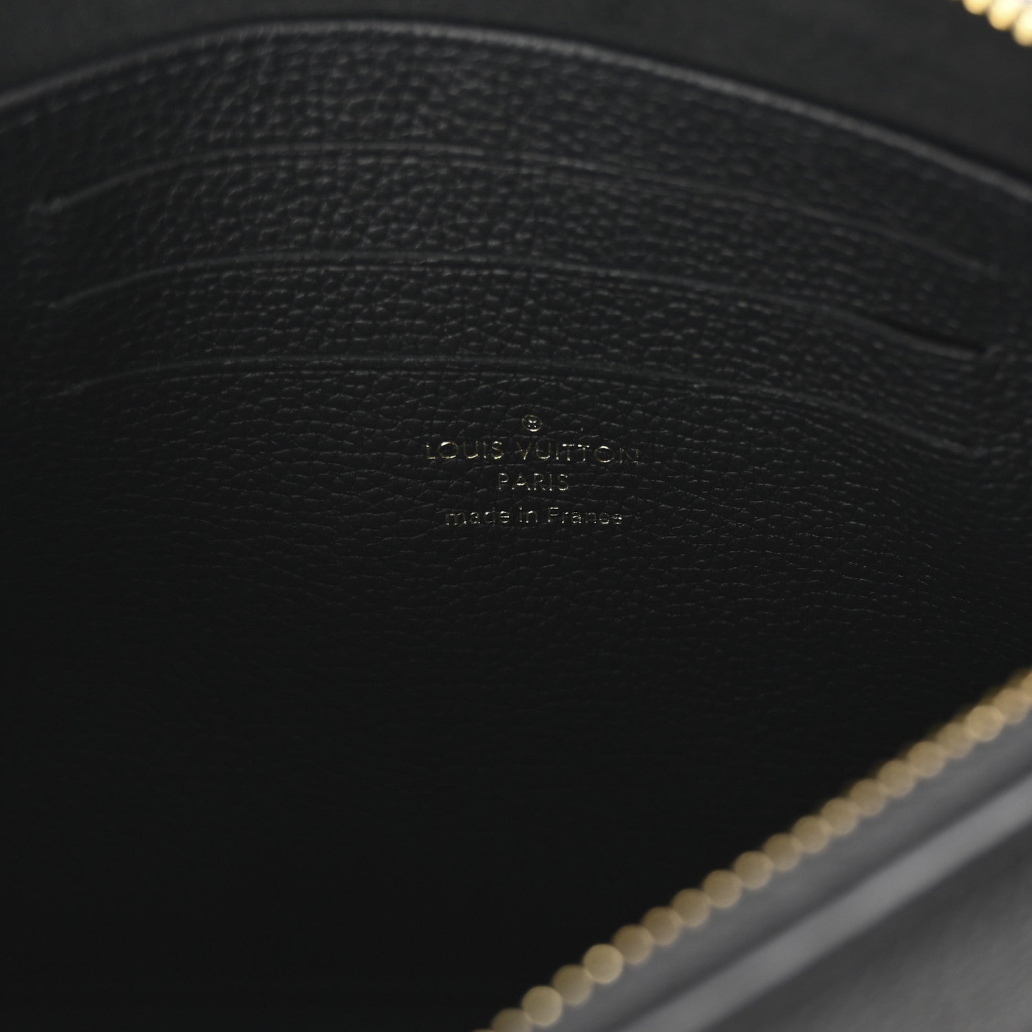 Louis Vuitton Empreinte Pochette Melanie MM Black 6 of 8
