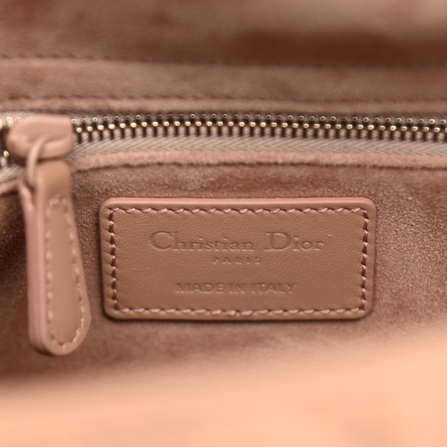 Christian Dior Ultra Matte Calfskin Cannage Medium Lady Dior Beige 6 of 8