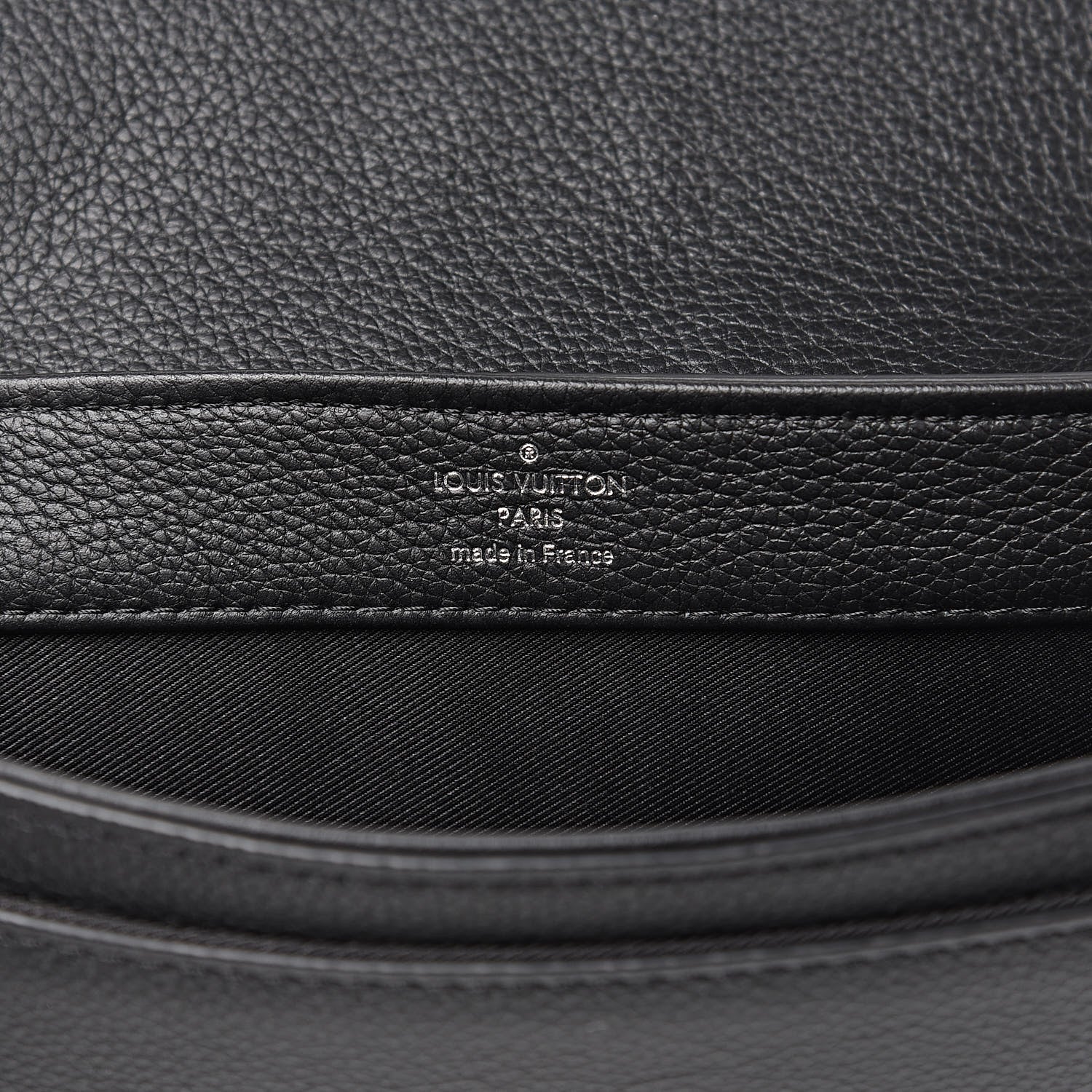 Louis Vuitton Calfskin Lockme II Chain Bag BB Black 6 of 8