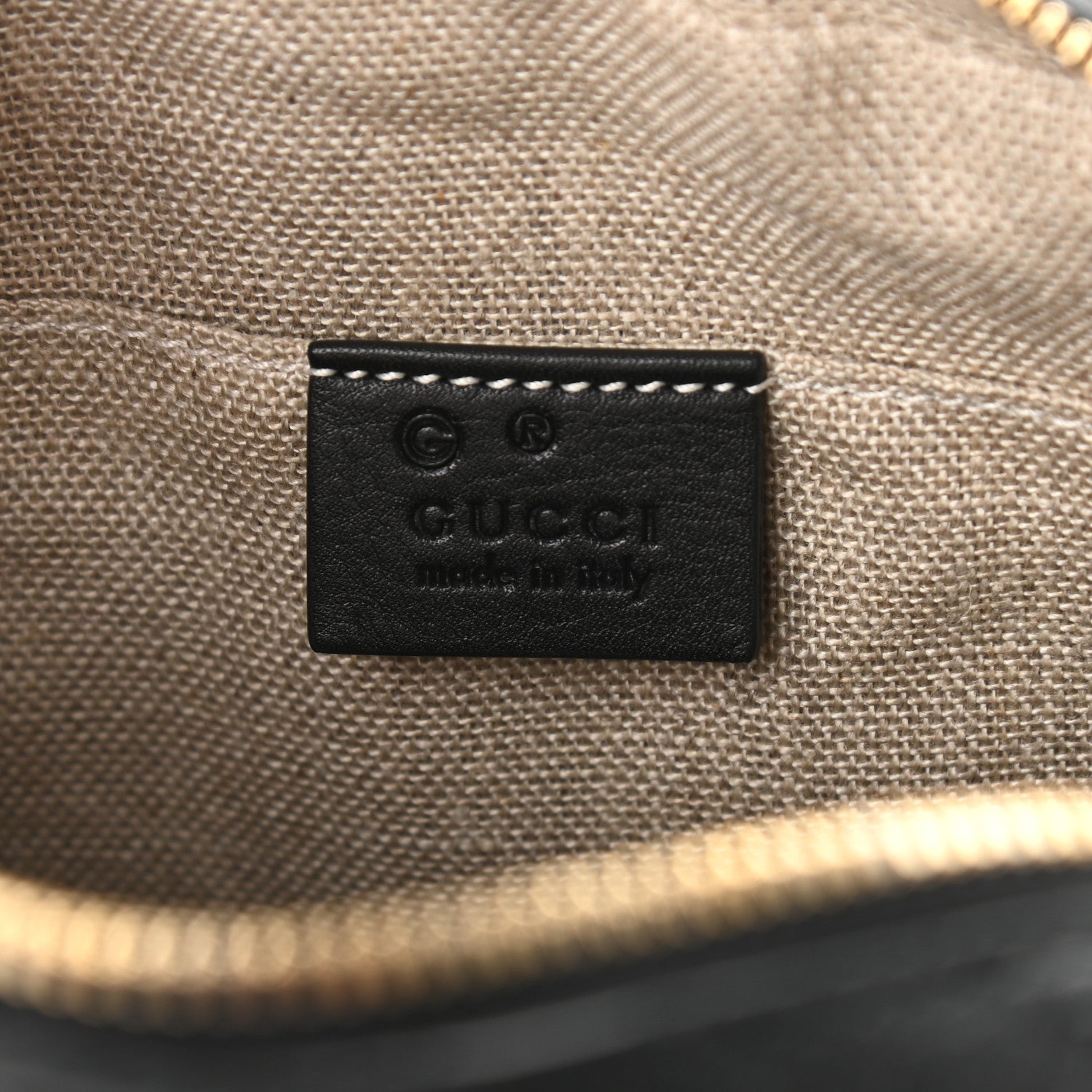 Gucci Microguccissima Mini Bree Messenger Bag Black 6 of 10