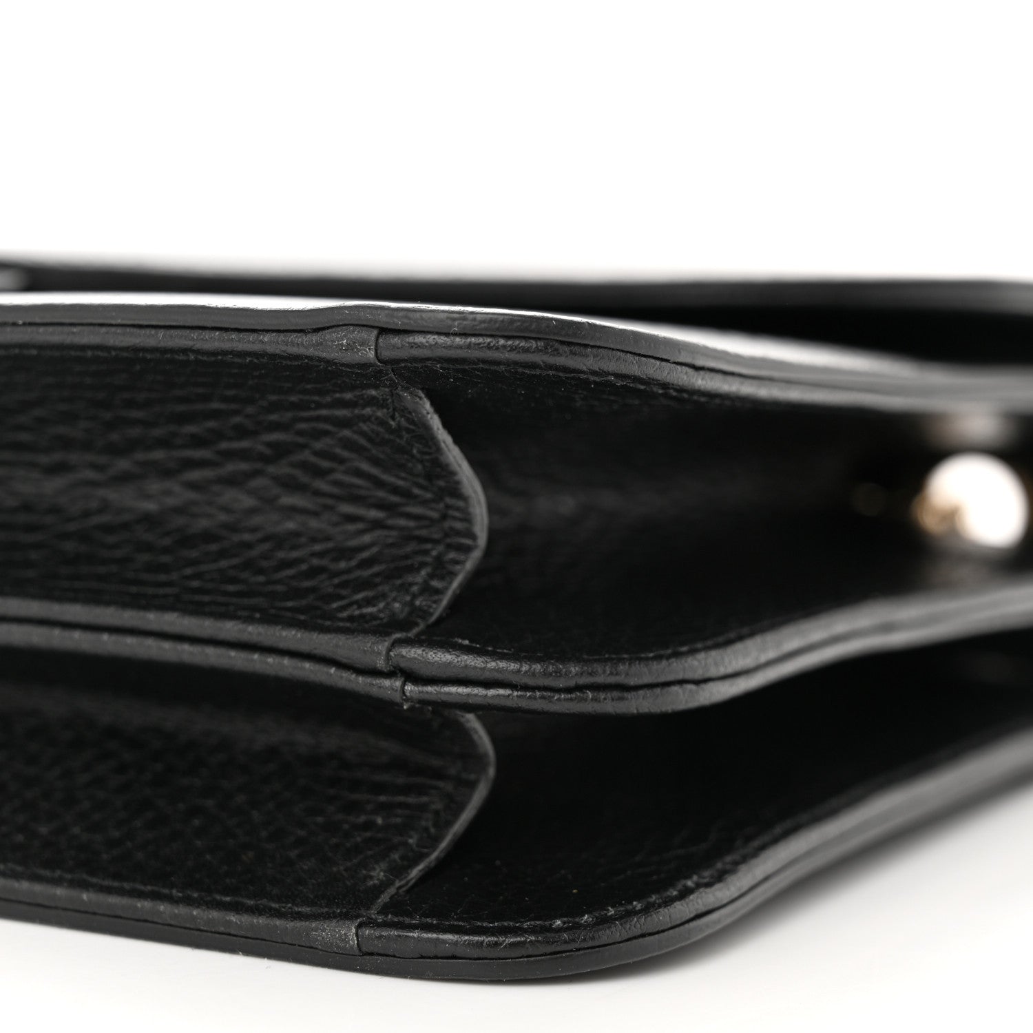 Gucci Dollar Calfskin Interlocking G Shoulder Bag Black 10 of 10