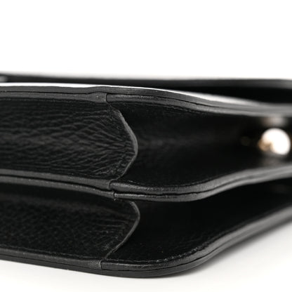 Gucci Dollar Calfskin Interlocking G Shoulder Bag Black 10 of 10