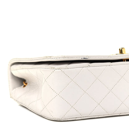 Chanel Lambskin Quilted Small Single Flap White 8 of 9