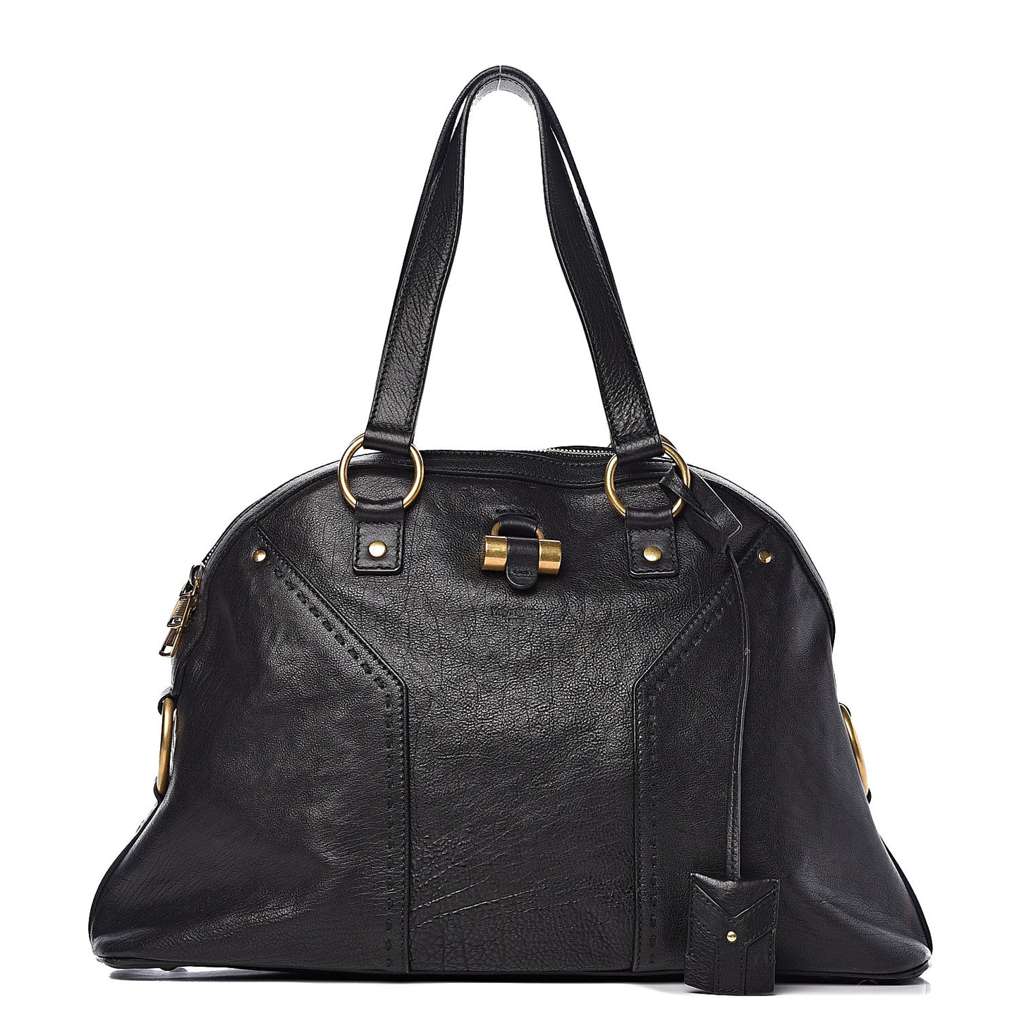 Calfskin Large Muse Black