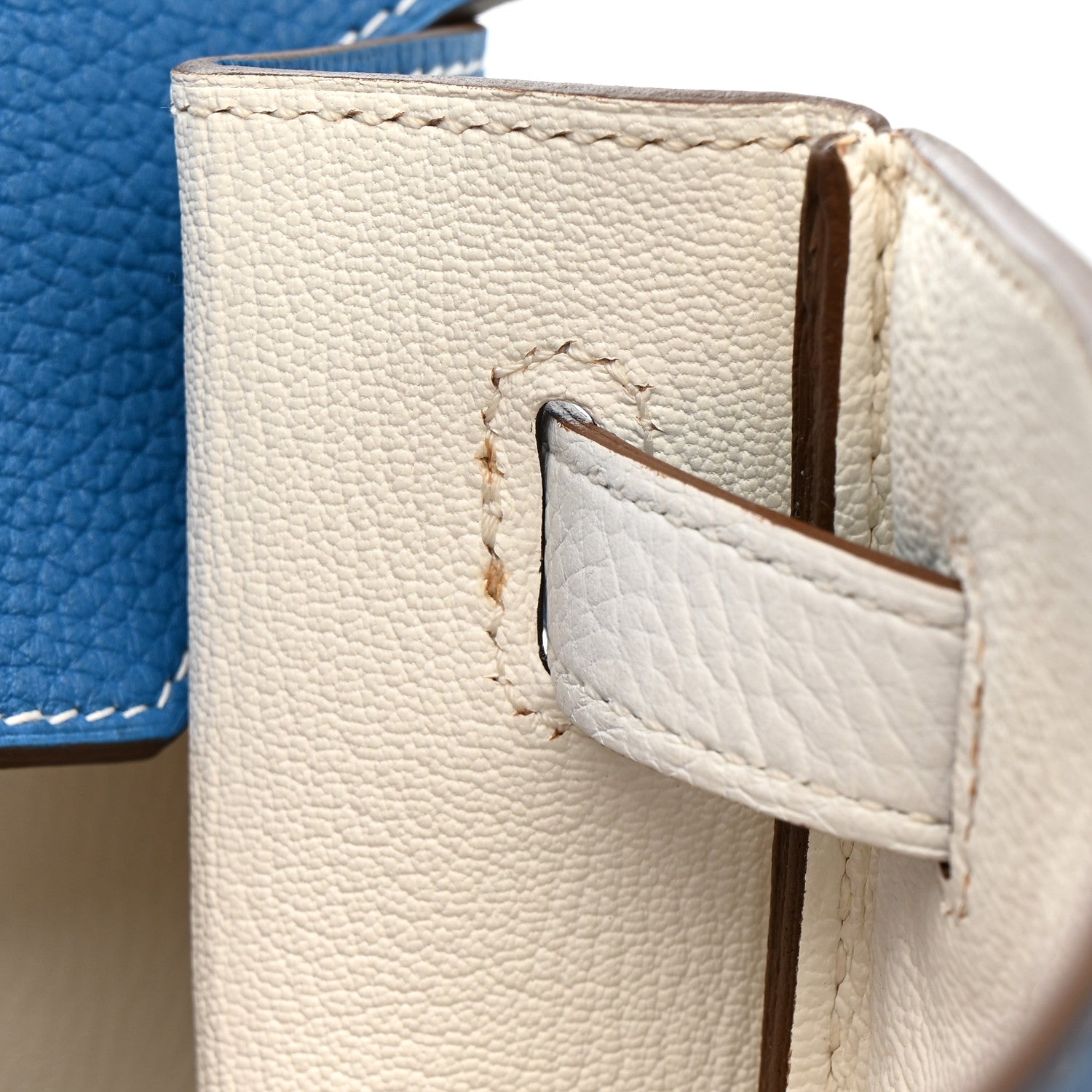 Hermes Togo Eclat Birkin 40 Mykonos White 11 of 14
