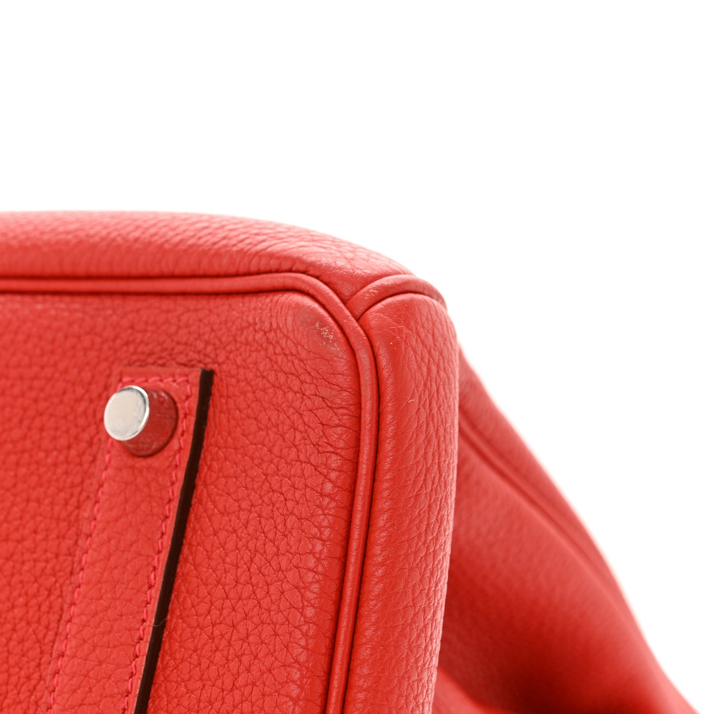 Togo Birkin 35 Rouge Casaque