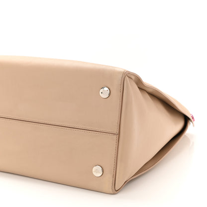 Christian Dior Calfskin Small Addict Shopping Tote Beige Pink 7 of 8