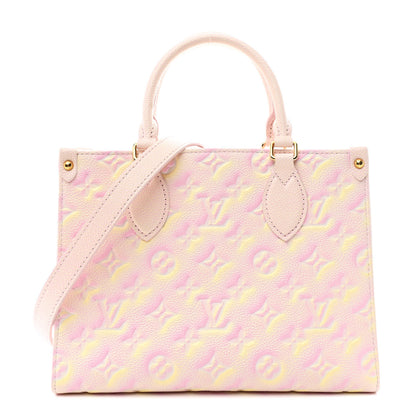 Louis Vuitton Empreinte Monogram Summer Stardust Onthego PM Pink 1 of 10