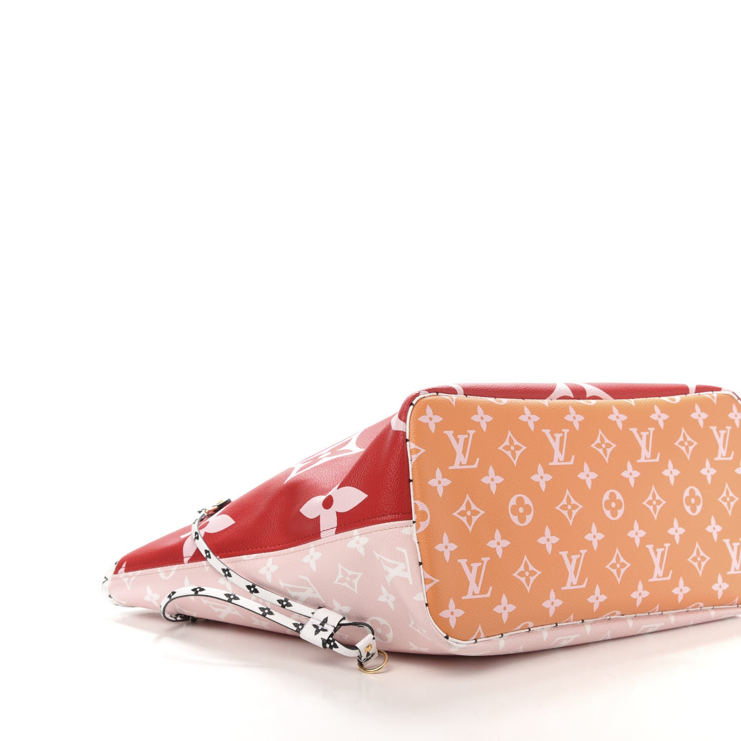 Louis Vuitton Monogram Giant Neverfull MM Rouge 6 of 10