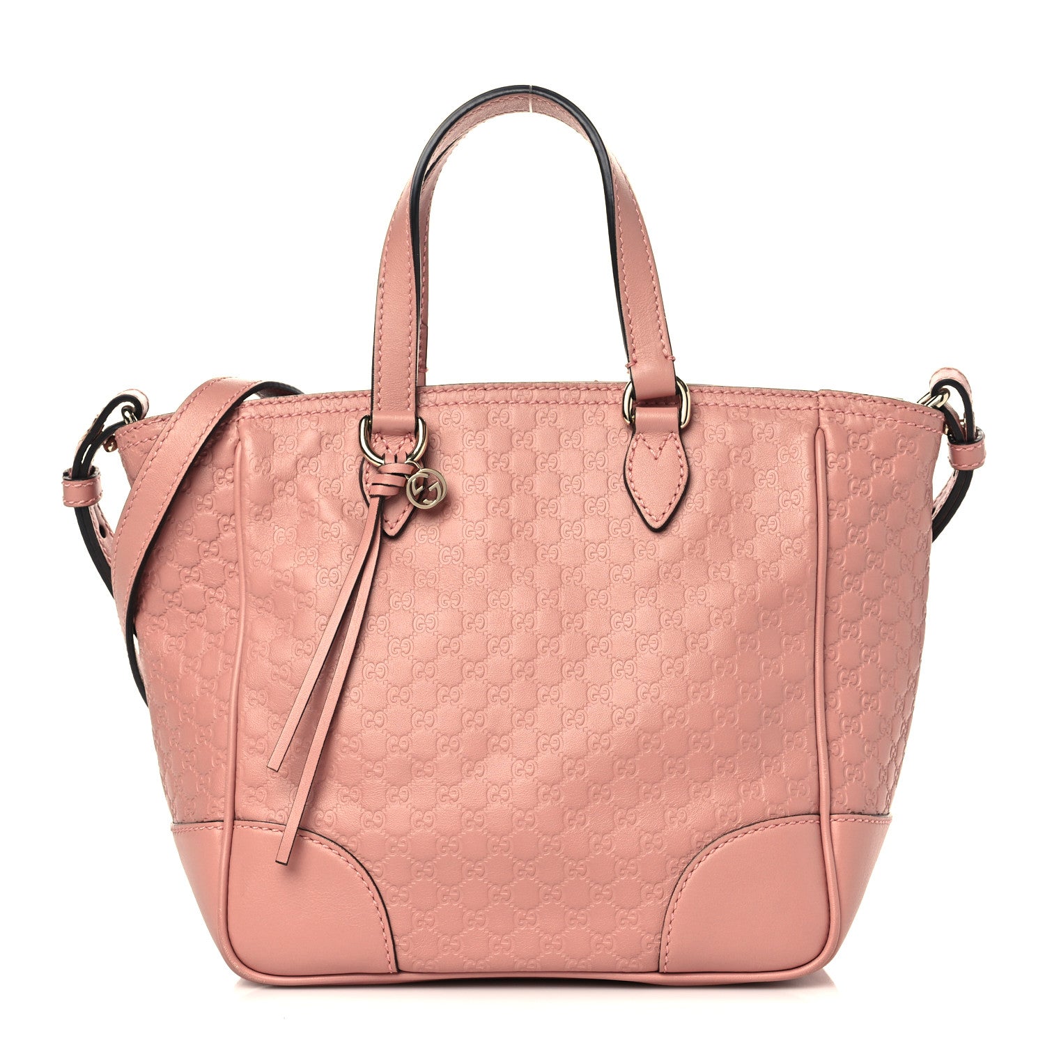 Gucci Microguccissima Small Bree Tote Soft Pink 1 of 9