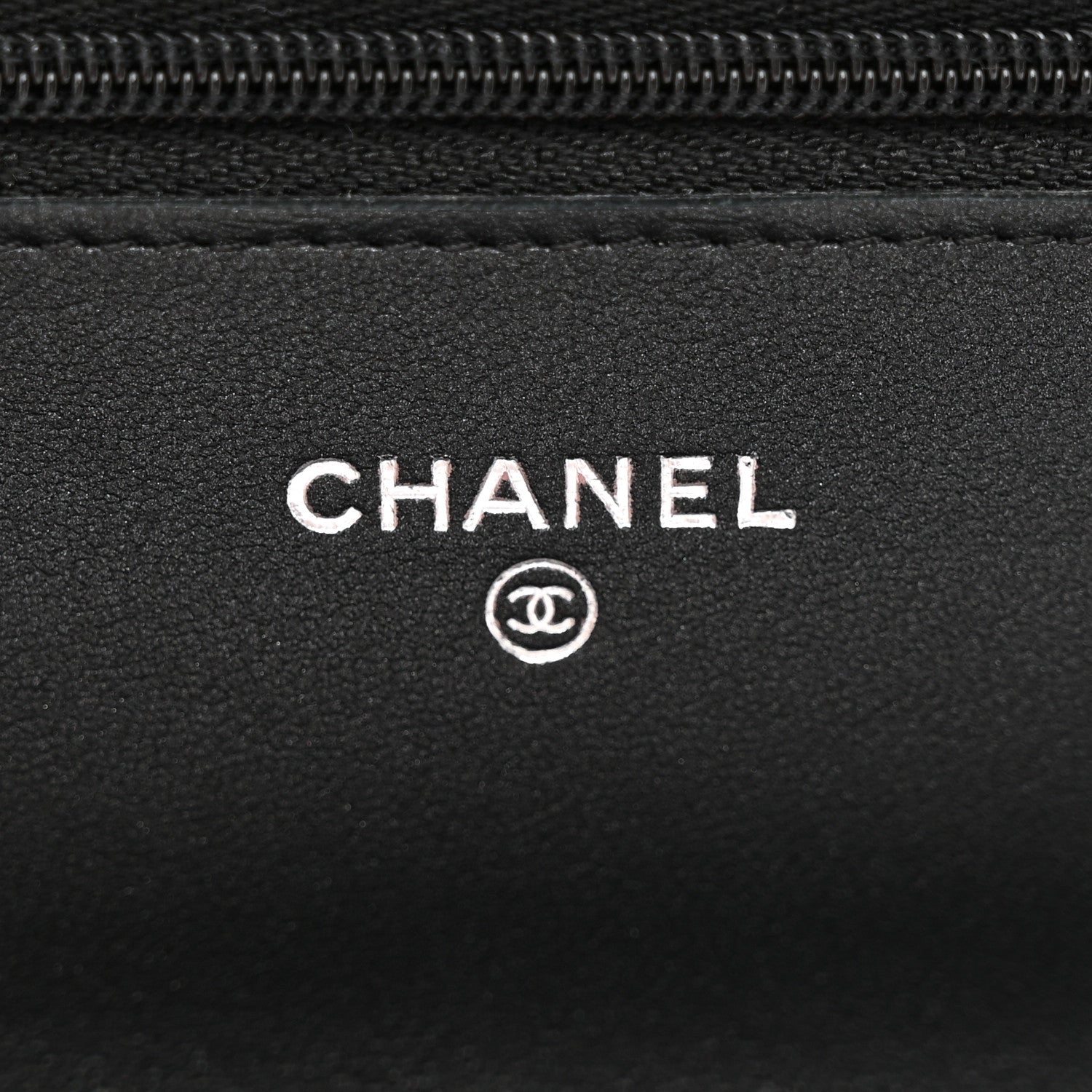 Chanel Pearly Lambskin Quilted Wallet On Chain WOC So Black 6 of 12
