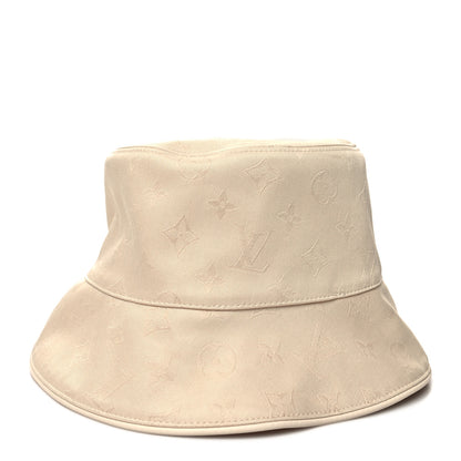 Louis Vuitton Jacquard Monogram LV First Bucket Hat M Beige 5 of 7
