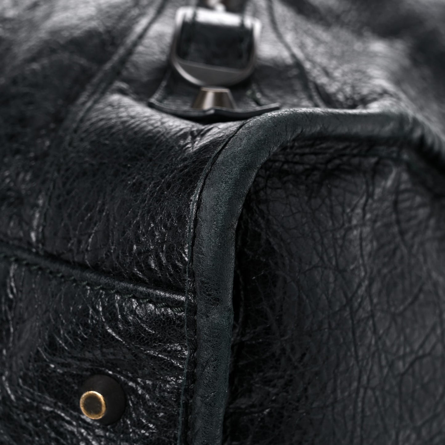 Agneau Classic Hardware Weekender Black