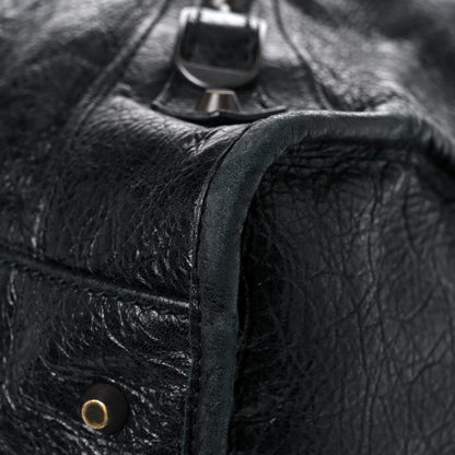 Balenciaga Agneau Classic Hardware Weekender Black 8 of 19