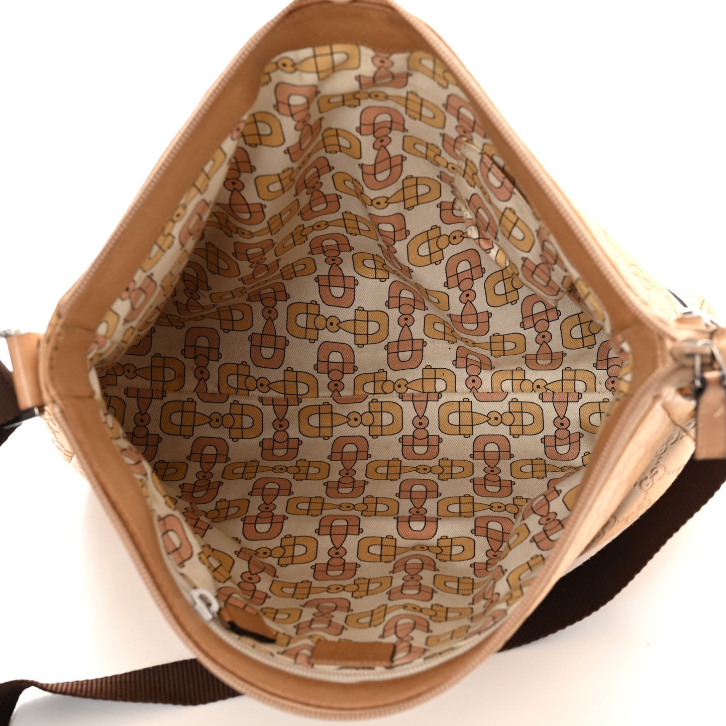 Guccissima Messenger Bag Camelia