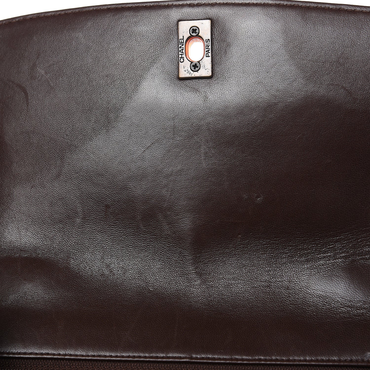 Chanel Lambskin Tortoise Square Chain Flap Brown 473579 – FASHIONPHILE