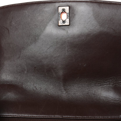 Chanel Lambskin Tortoise Square Chain Flap Brown 20 of 21