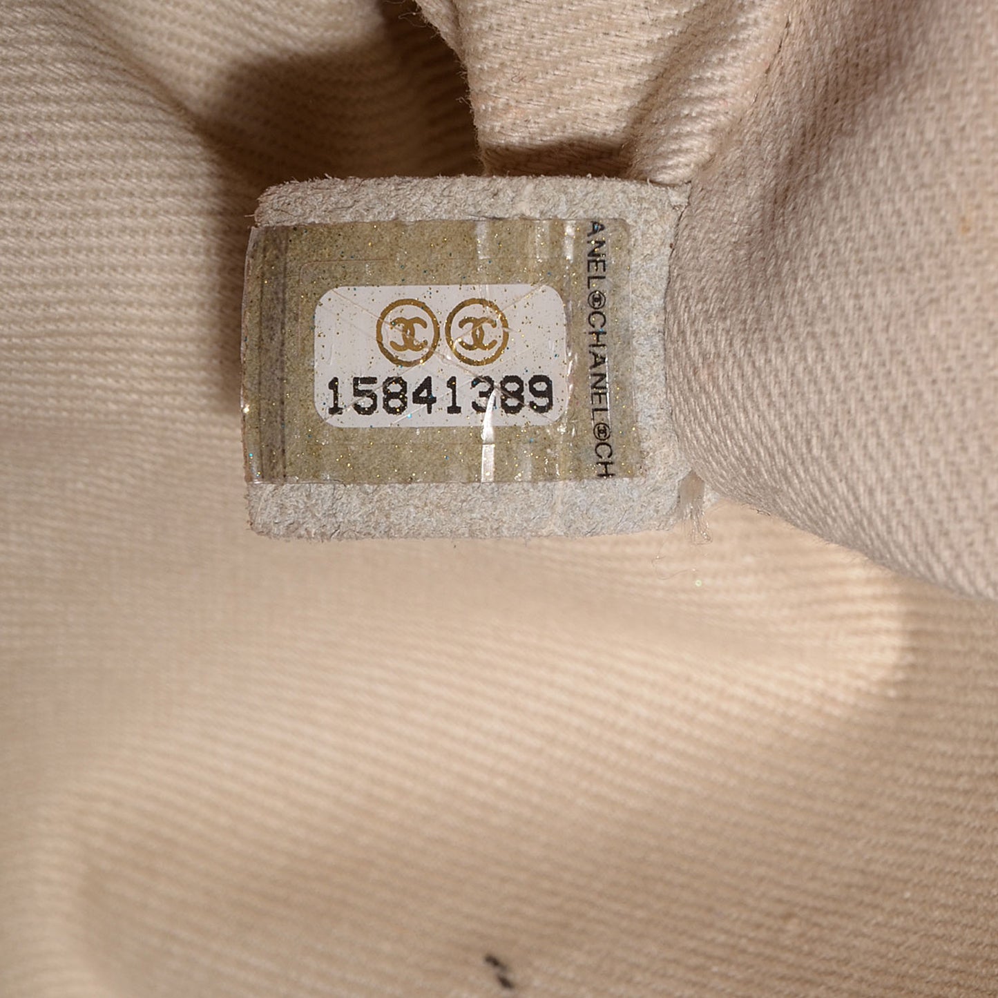 Calfskin Quilted In the Business Flap Bag Light Beige