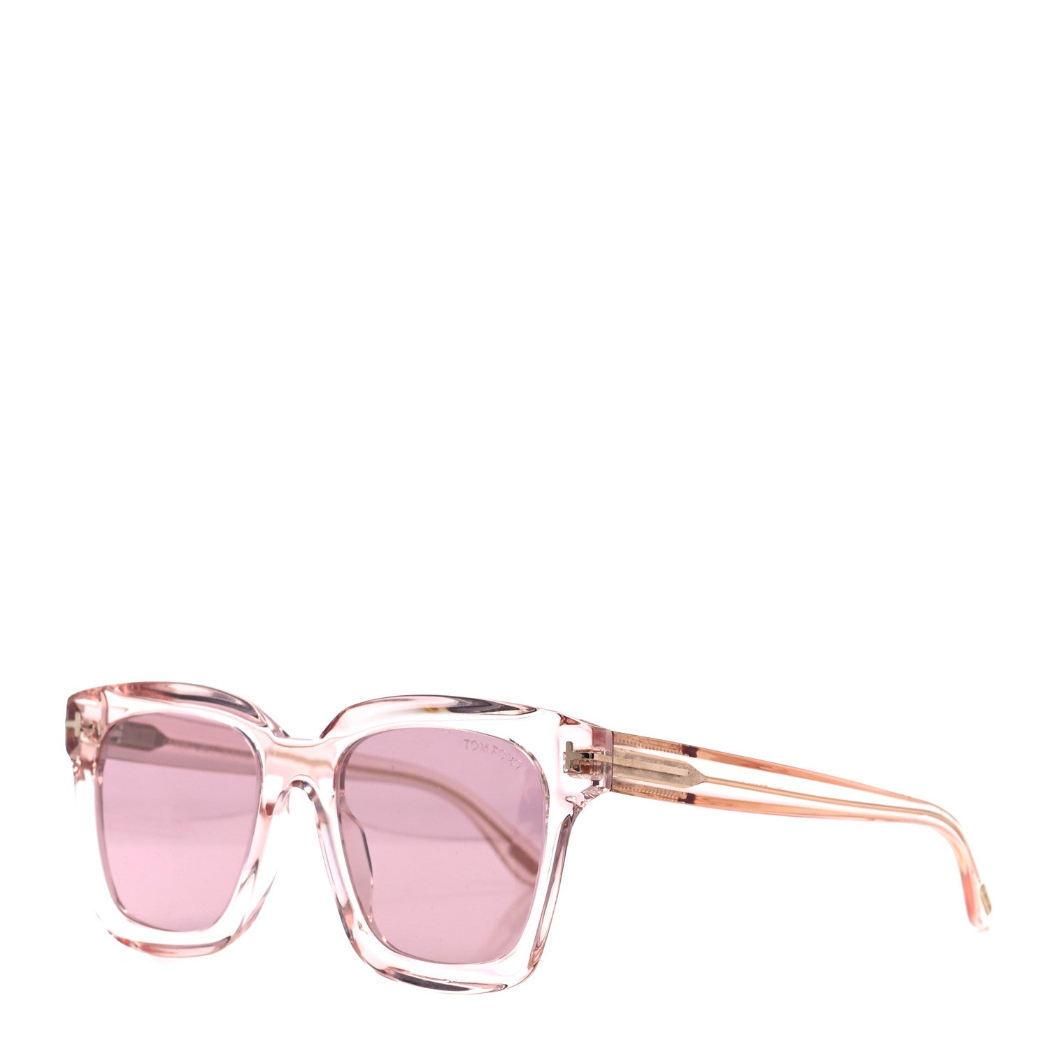 Tom Ford Square Sari TF690 Sunglasses Pink 1 of 8