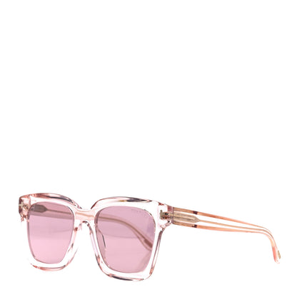 Tom Ford Square Sari TF690 Sunglasses Pink 1 of 8