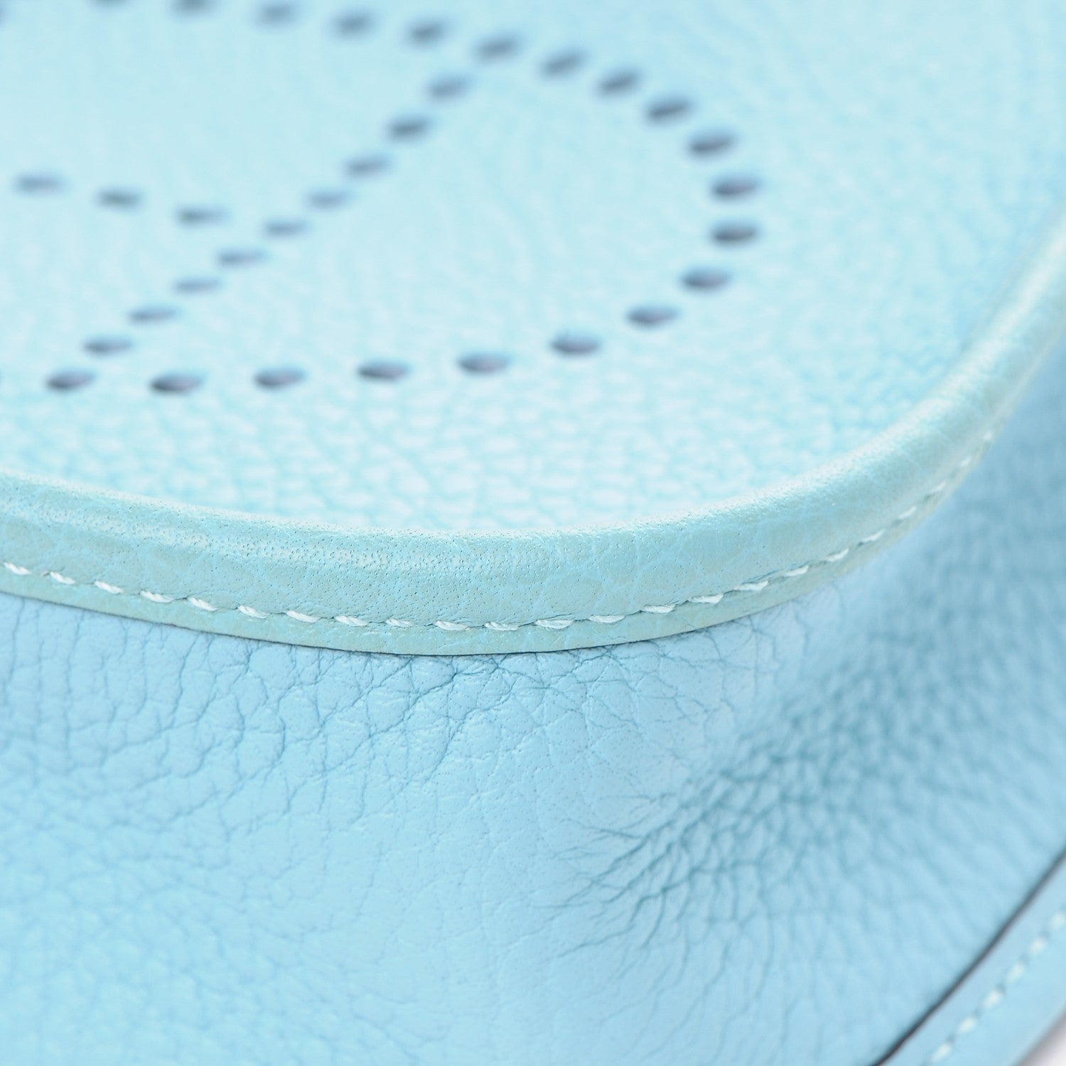 Hermes Taurillon Clemence Evelyne TPM Bleu Atoll 9 of 13
