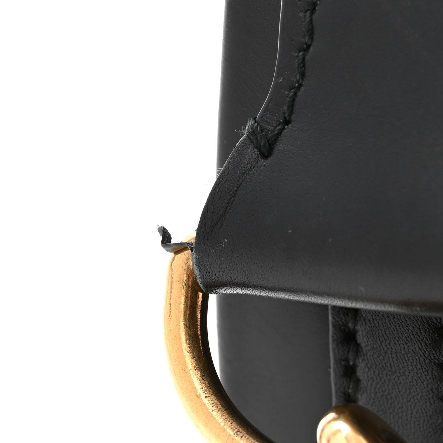 Christian Dior Calfskin D Fence Saddle Bag Black 13 of 15