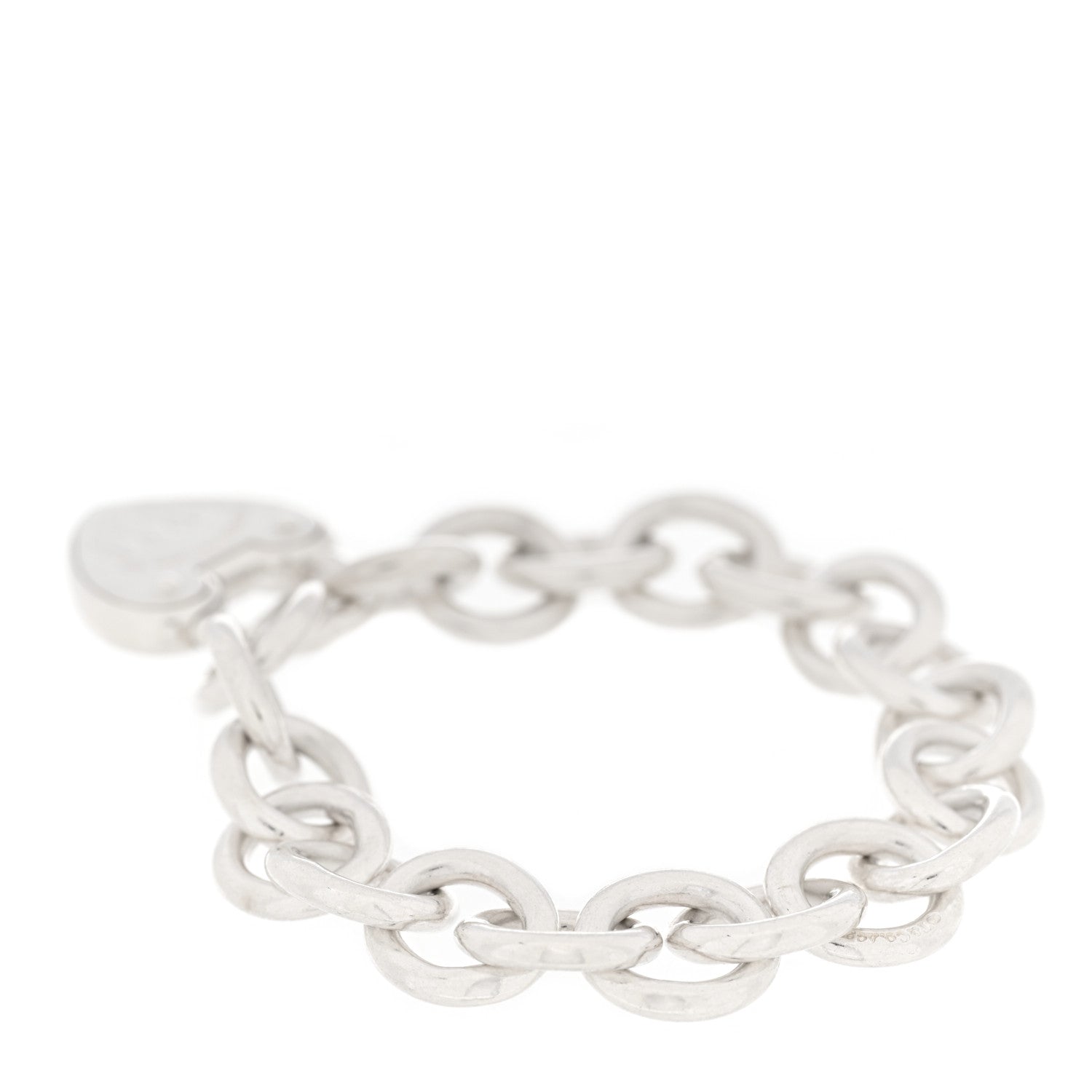 Tiffany Sterling Silver Return to Tiffany Love Lock Bracelet 2 of 3